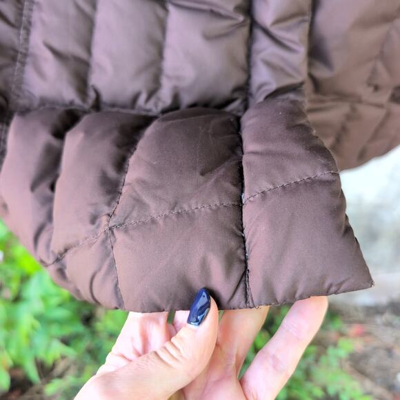 - SOLD- Eddie Bauer GooseDown Parka Faux FurLined Detachable Hood Women's Medium - Picture 6 of 11